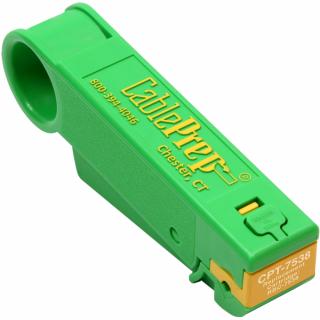 Cable Prep Mini Coax Belden Cable Stripper With Single Blade Cartridge